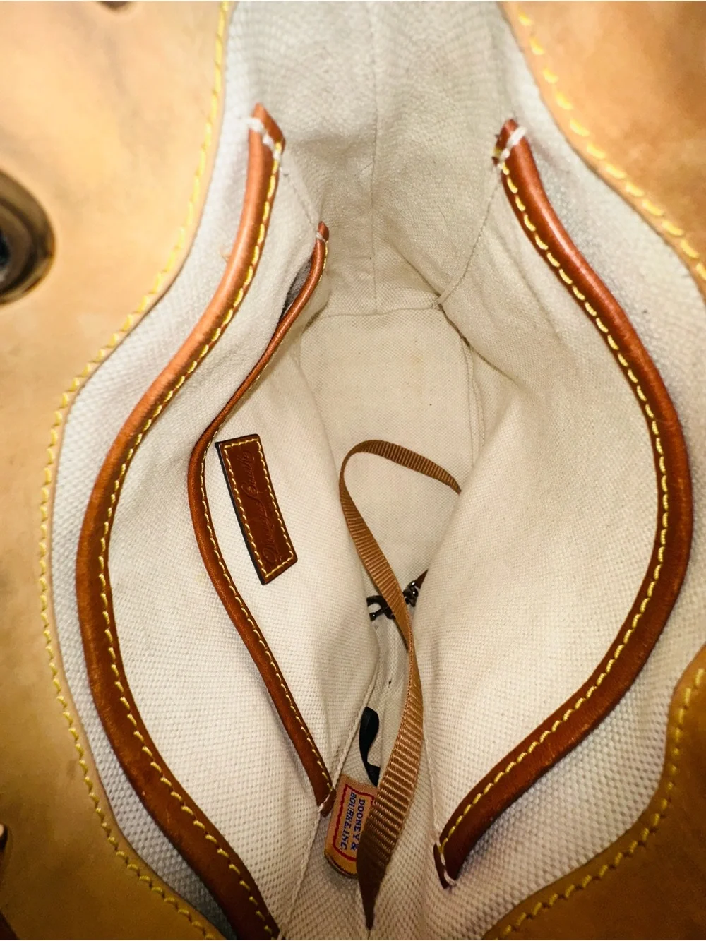 Dooney & Bourke Monogram Drawstring Shoulder Bag ~ Rare!!
